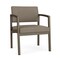 Lesro Lenox Steel Wide Guest Chair Metal Frame, Bronze, MD Farro Upholstery LS1201 - alternate 1